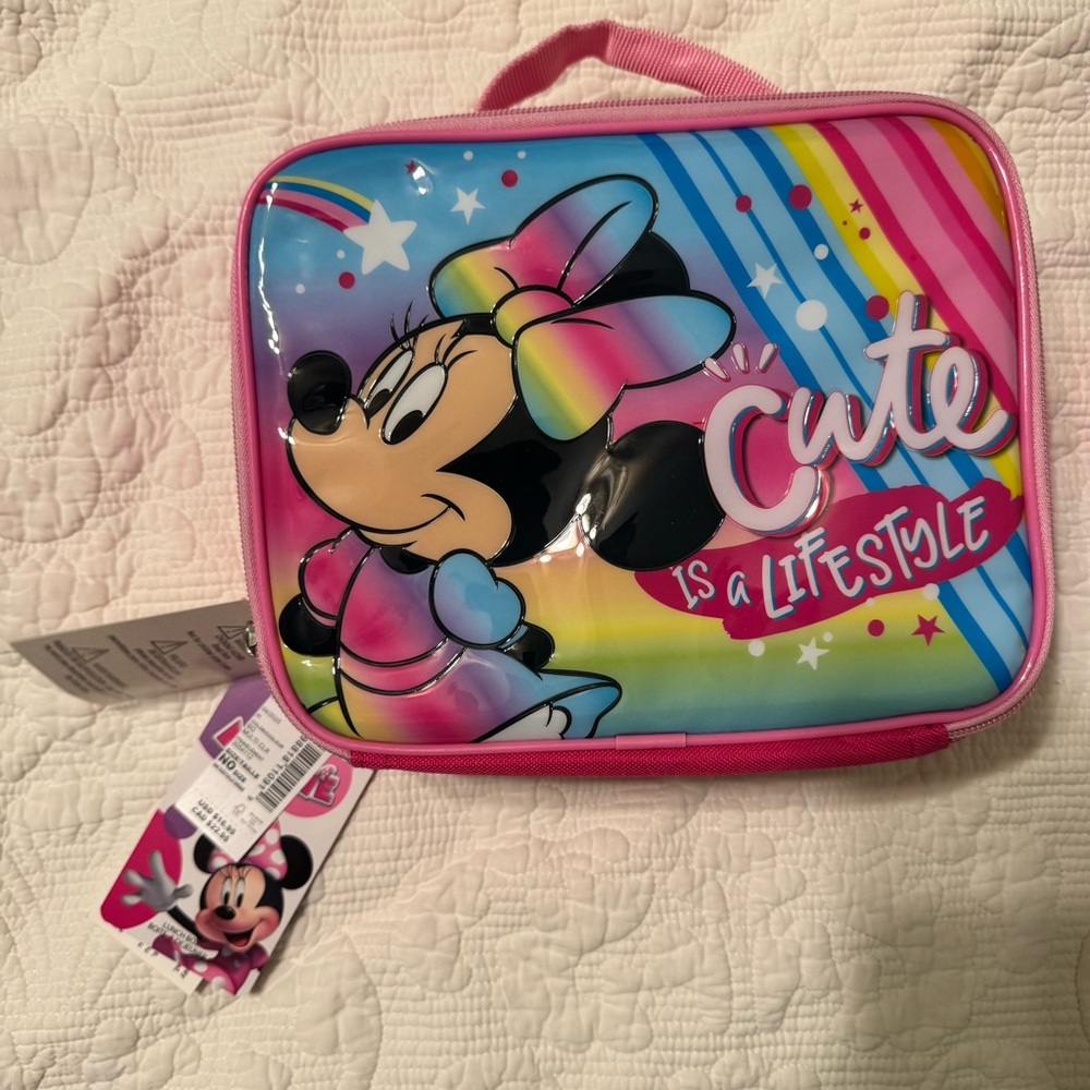 NWT Minnie Mouse Lunch Bag